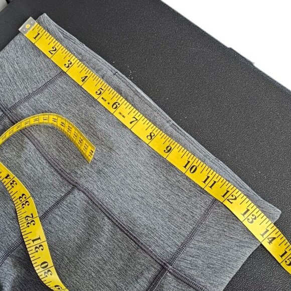 Athleta Womens Rainier Heatherd Tight, Grey, Athletic, Running, Gym, Size Medium - Picture 3 of 10